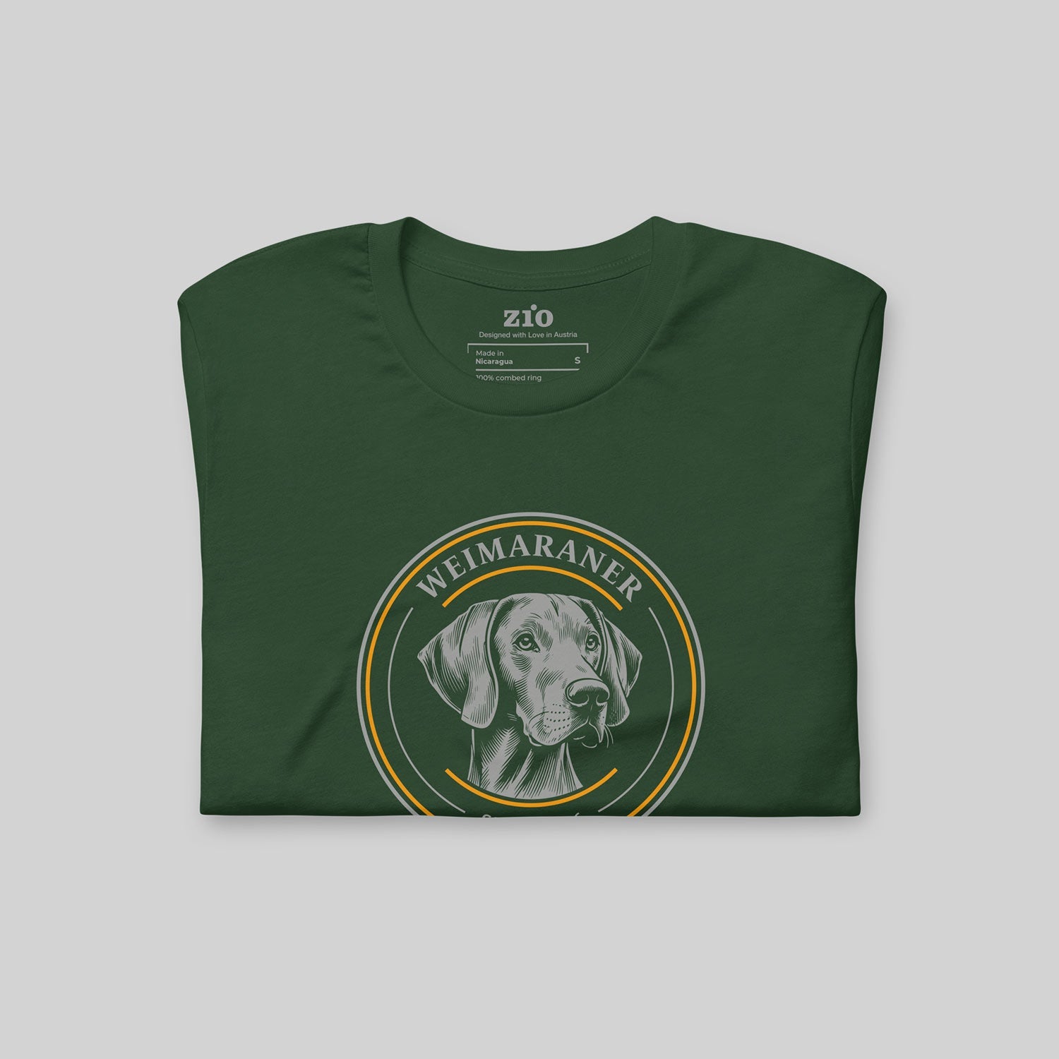 T-Shirt Weimaraner 1896 Grün