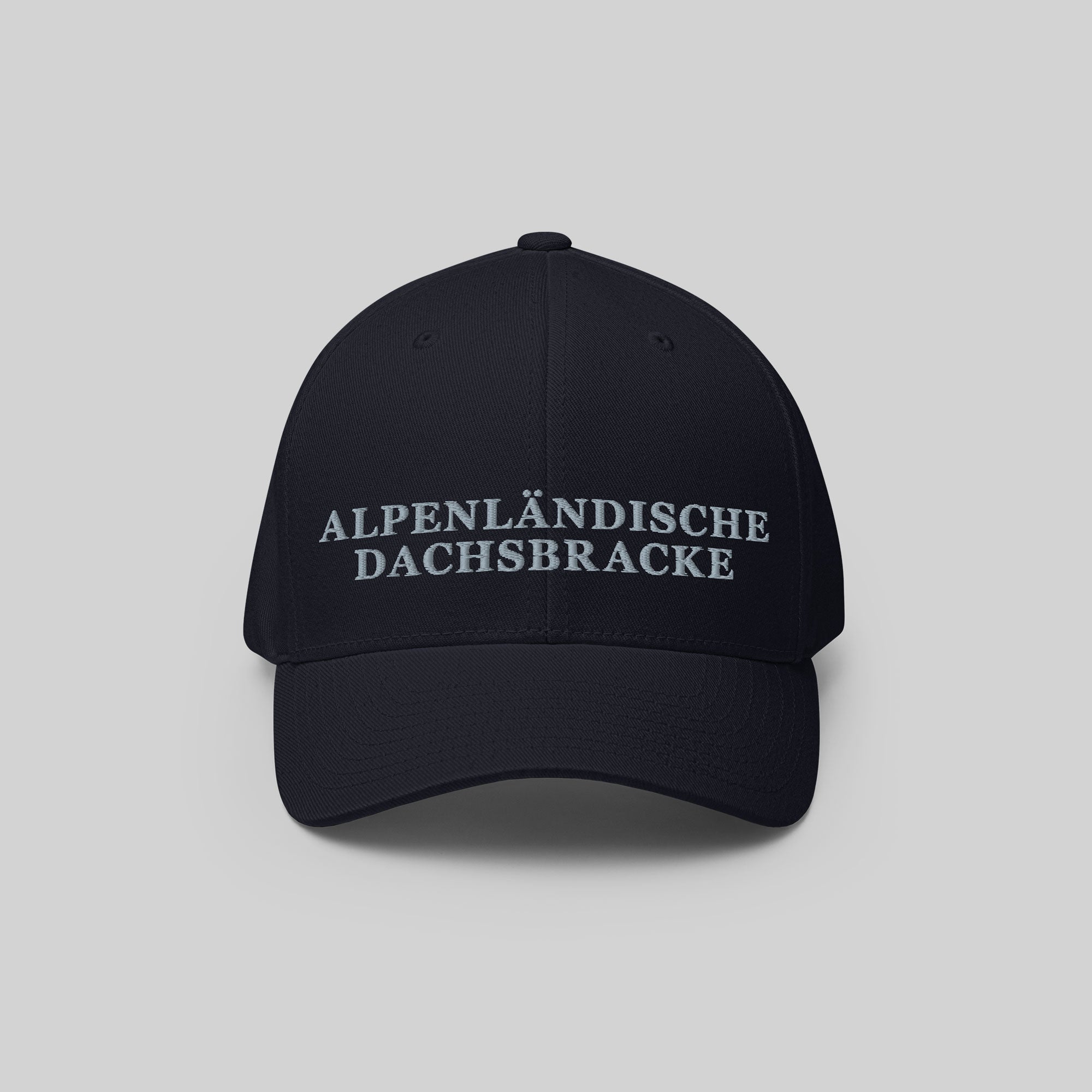 Alpenländische DB Cap by ZIO in blue (dark navy)), dog breed “Alpenländische Dachsbracke” embroidered.