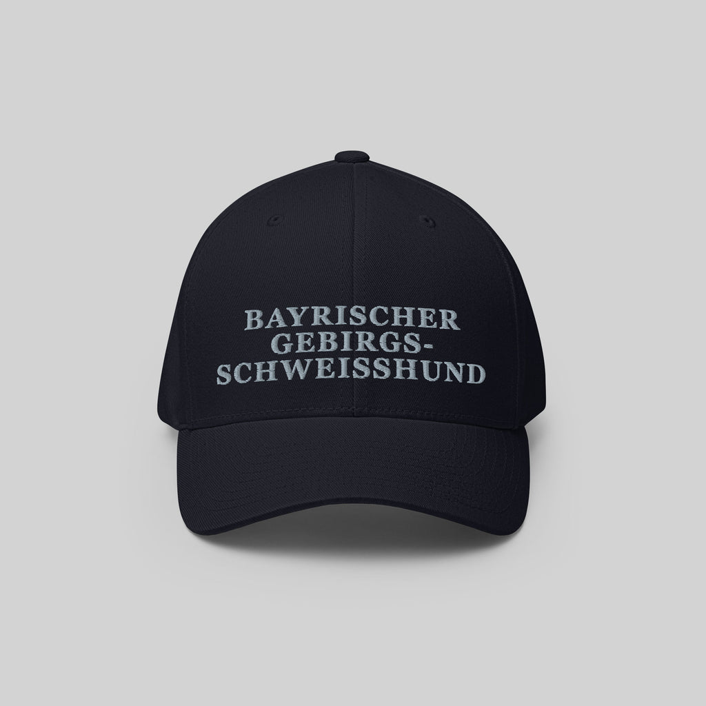 Bayrischer GS Cap by ZIO in blue (dark navy), dog breed “Bayrischer Gebirgsschweisshund” embroidered.