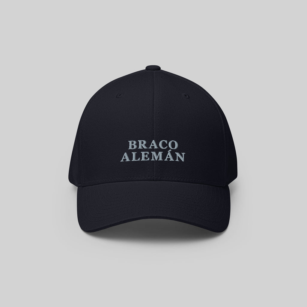 Braco Alemán Cap by ZIO in blue (dark navy). Dog breed “Braco Alemán" embroidered.