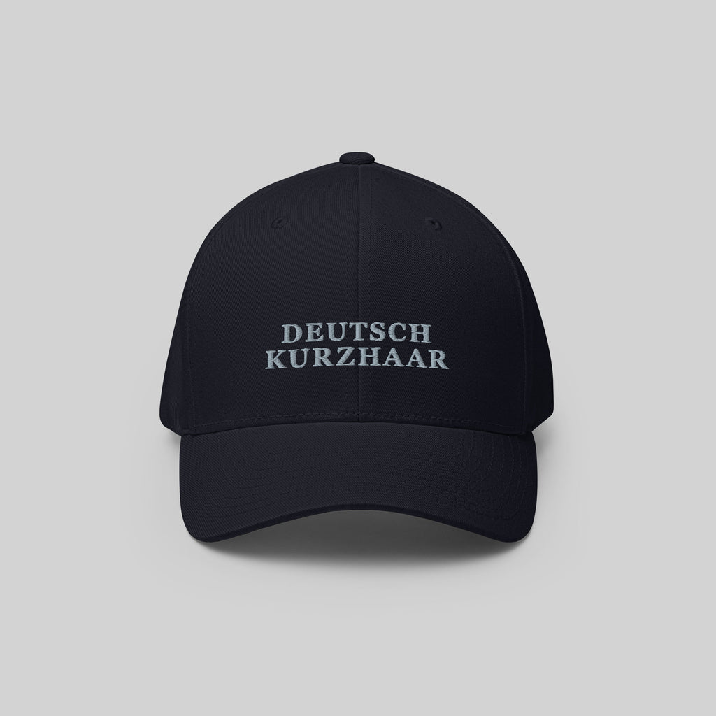 Deutsch Kurzhaar Cap by ZIO in blue (dark navy), dog breed “Deutsch Kurzhaar” (German Shorthaired Pointer) embroidered.