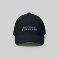 Deutsch Kurzhaar Cap by ZIO in blue (dark navy), dog breed “Deutsch Kurzhaar” (German Shorthaired Pointer) embroidered.