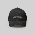 Deutsch Kurzhaar Cap by ZIO in multicam (camoufalge), dog breed “Deutsch Kurzhaar” (German Shorthaired Pointer) embroidered.