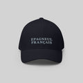 Epagnuel Français Cap by ZIO in blue (dark navy). Dog breed “Epagnuel Français" embroidered.