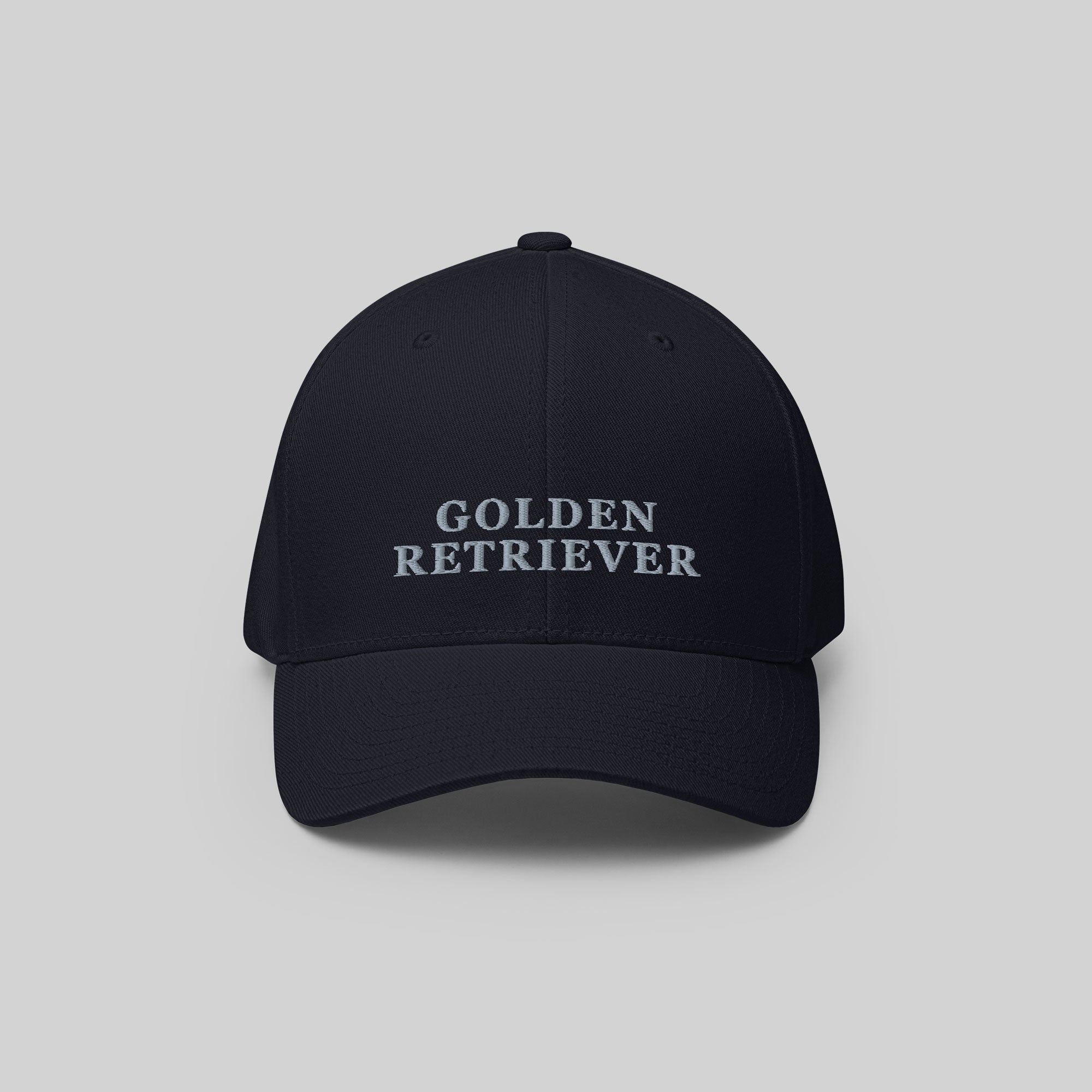 Golden Retriever Cap by ZIO in blue (dark navy), dog breed “Golden Retriever” embroidered.
