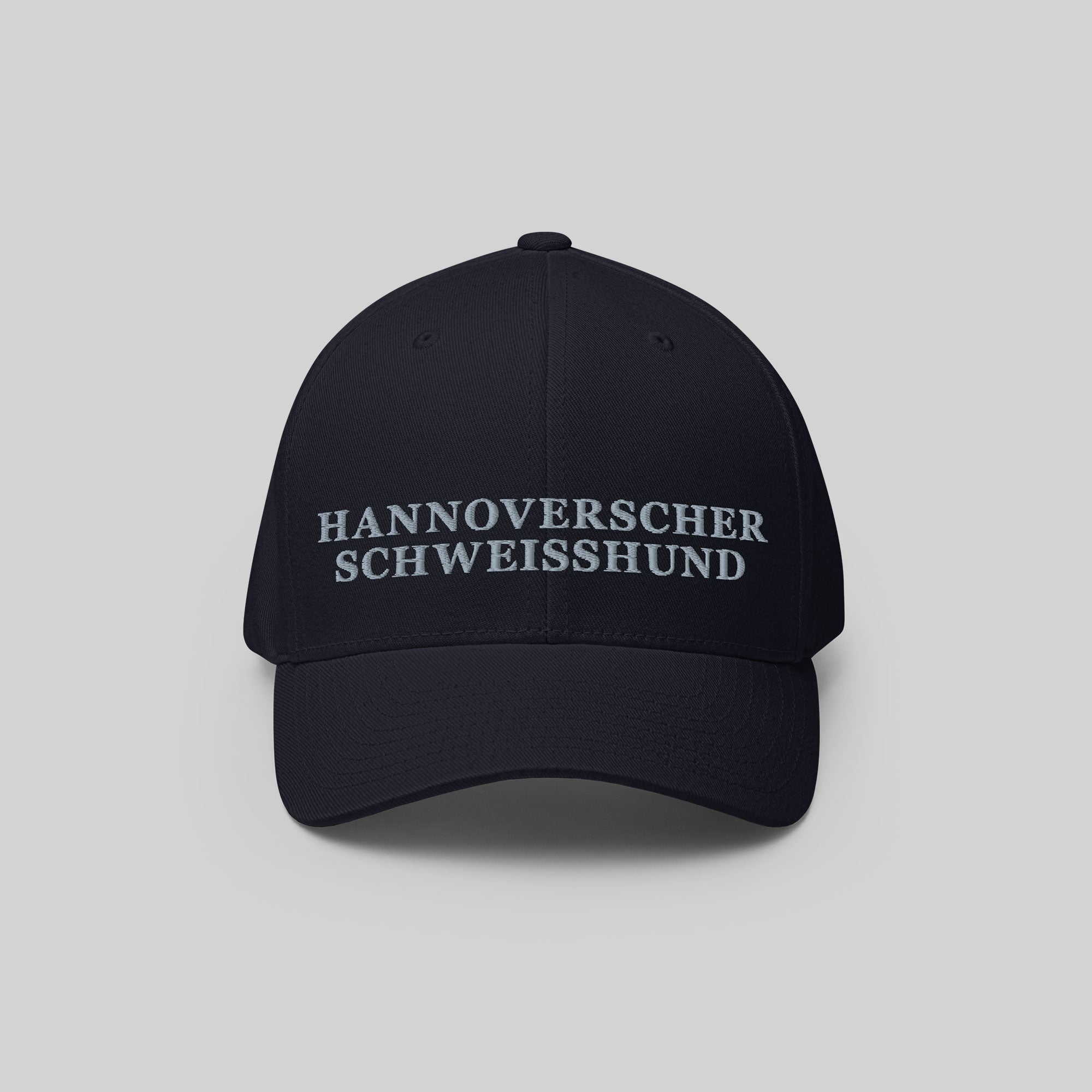 Hannoverscher Cap by ZIO in blue (dark navy), dog breed “Hannoverscher Schweisshund” embroidered.