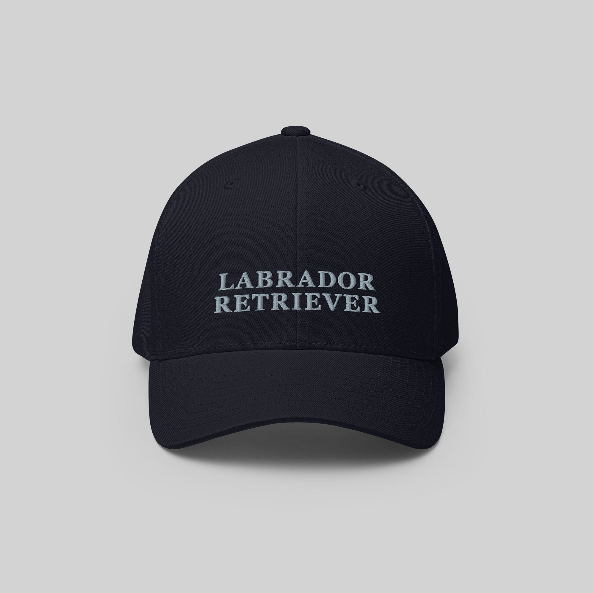 Labrador Retriever Cap by ZIO in blue (dark navy). Dog breed “Labrador Retriever" embroidered.