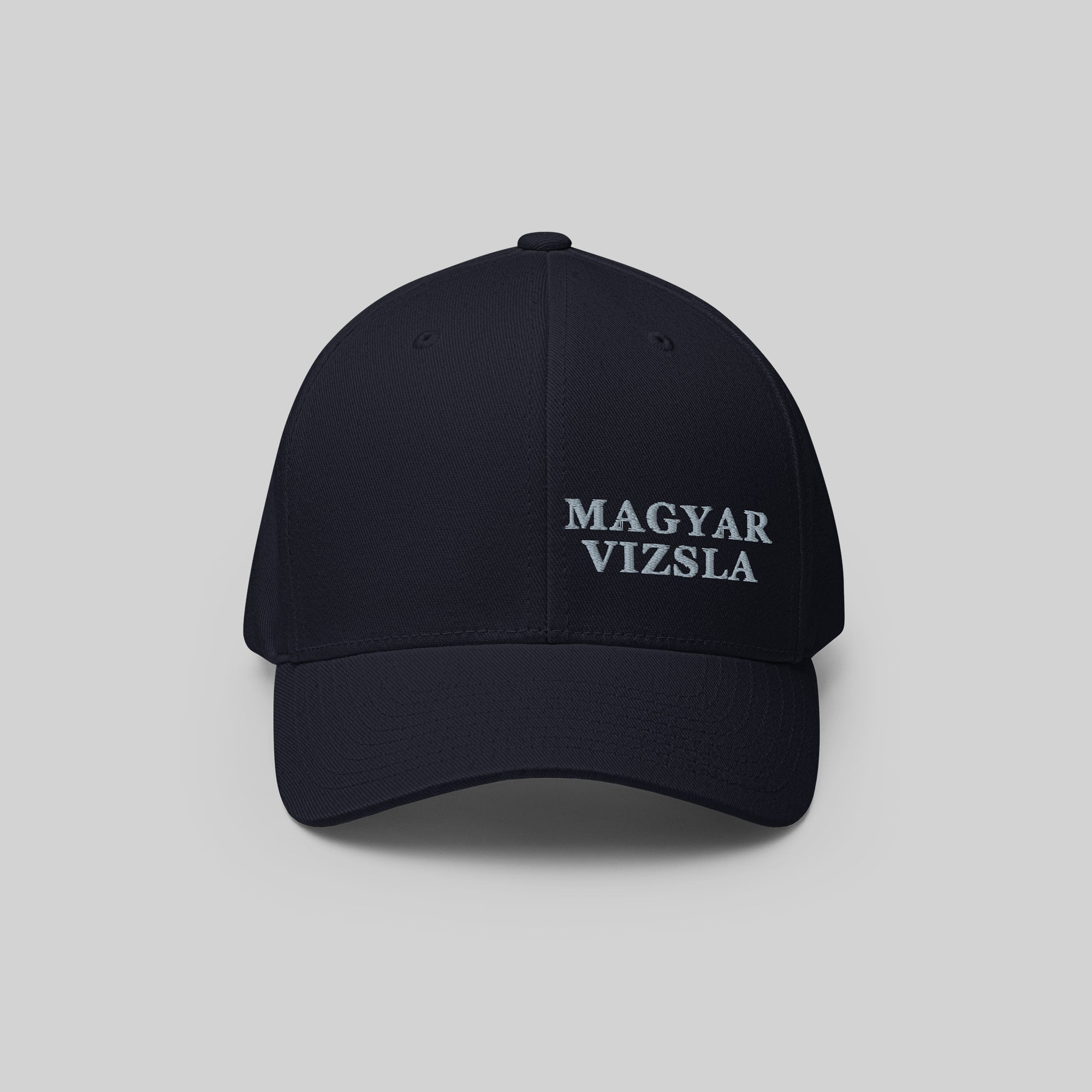 Magyar Vizsla Cap by ZIO in blue (dark navy), dog breed "Magyar Vizsla" embroidered.
