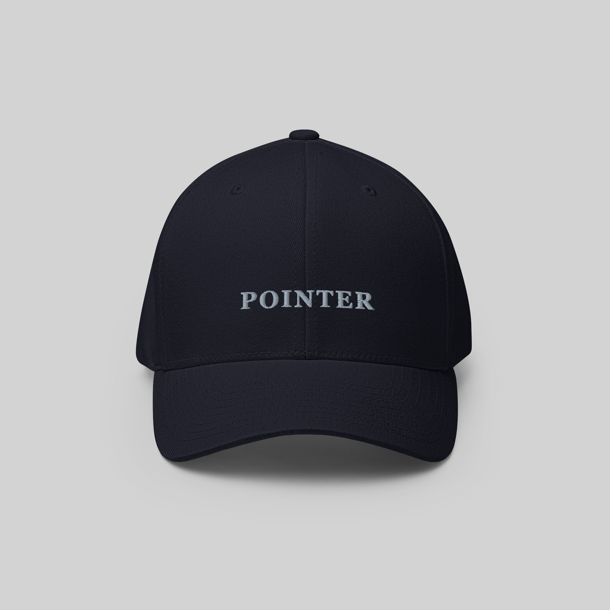 Pointer Signature Cap by ZIO in blue (dark navy), dog breed “Pointer” embroidered.