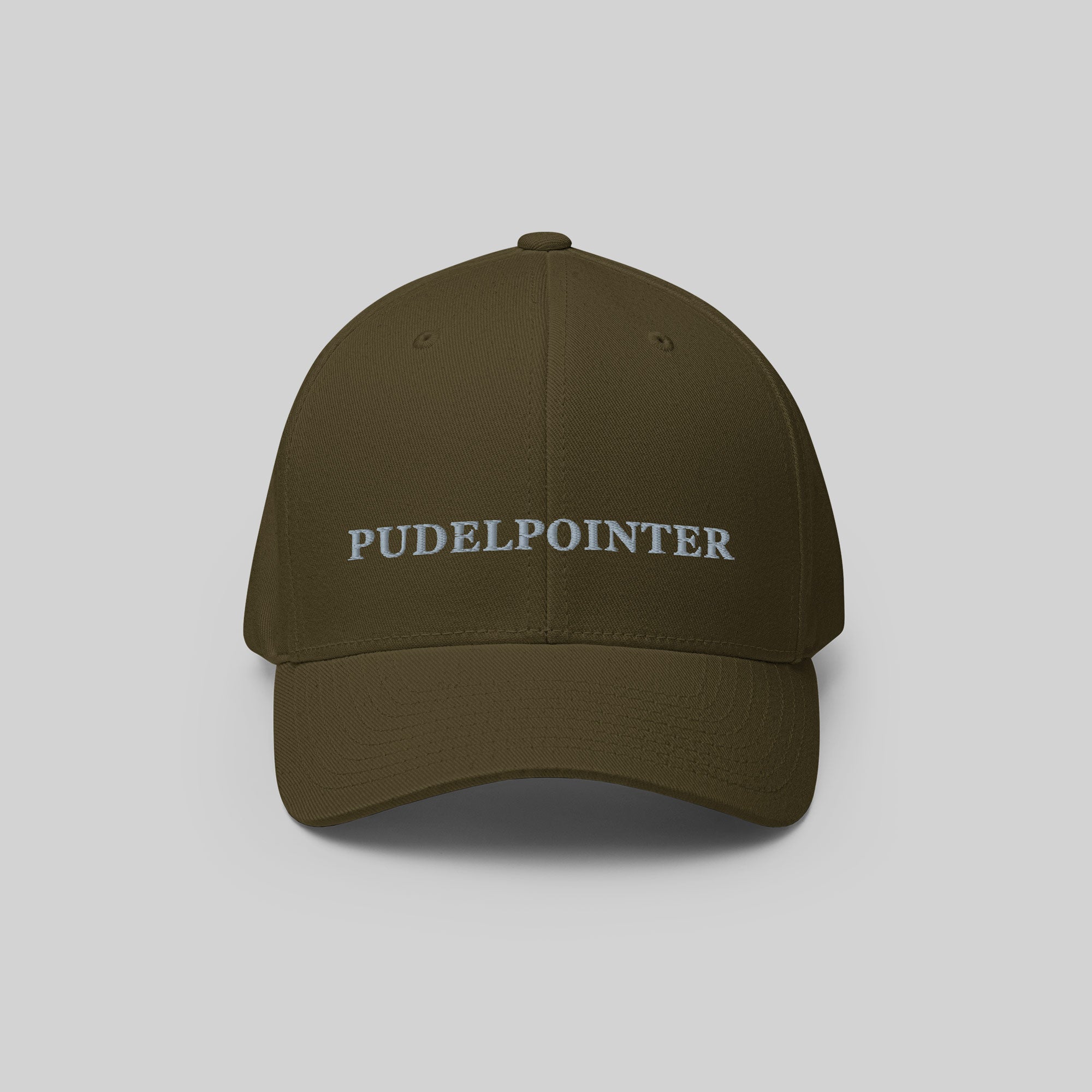 Pudelpointer Cap by ZIO in green (olive). Dog breed “Pudelpointer" embroidered.