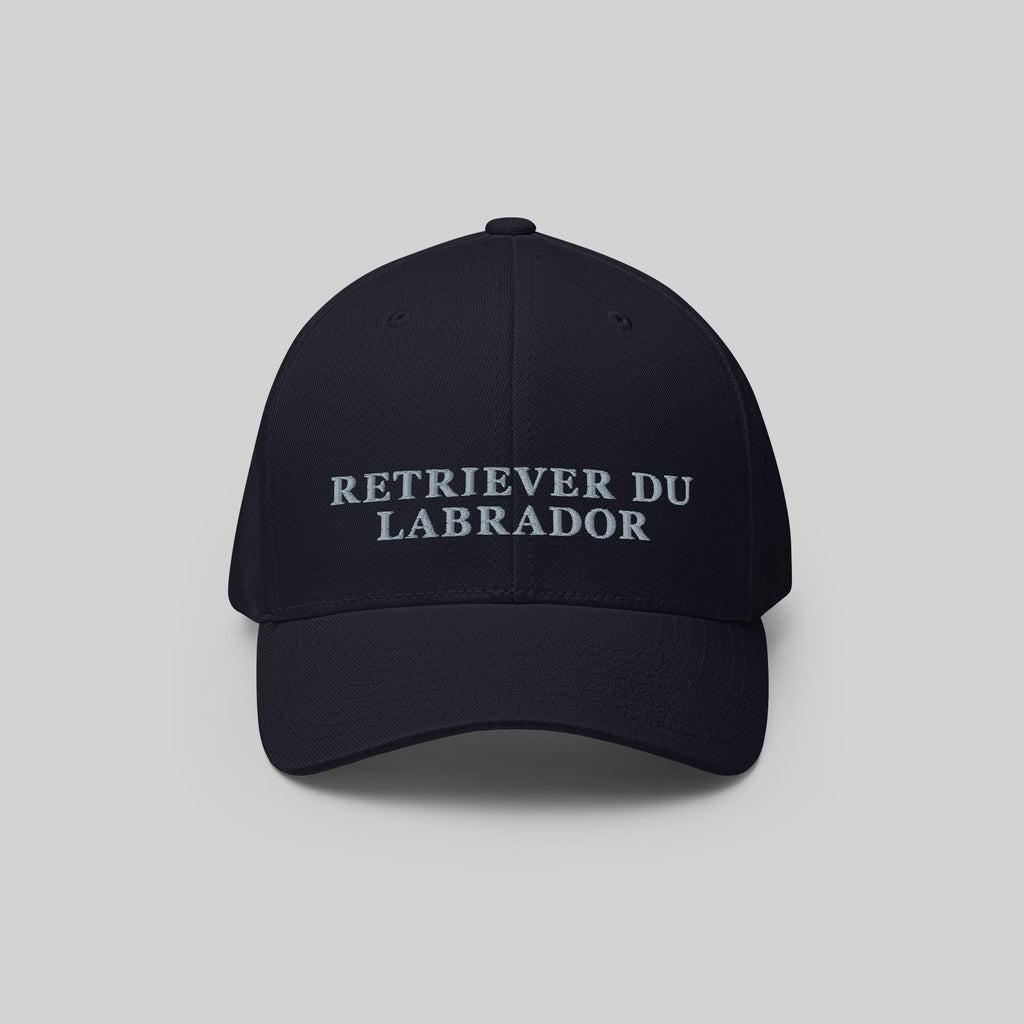 Retriever du Labrador Cap by ZIO in blue (dark navy). Dog breed “Retriever du Labrador" embroidered.