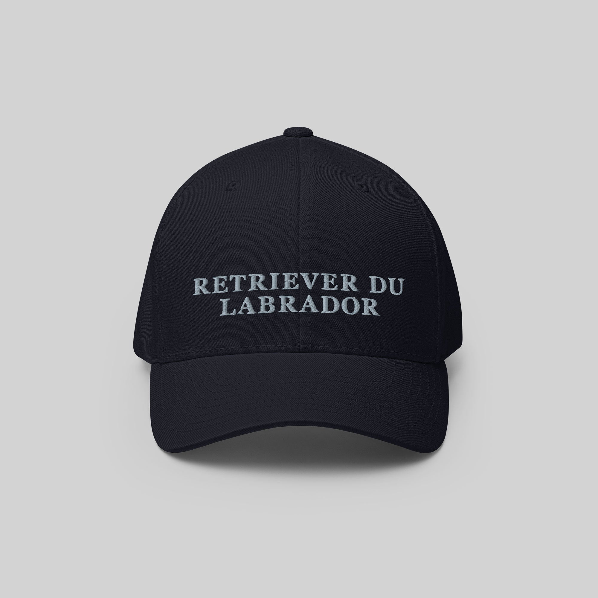 Retriever du Labrador Cap by ZIO in blue (dark navy). Dog breed “Retriever du Labrador" embroidered.