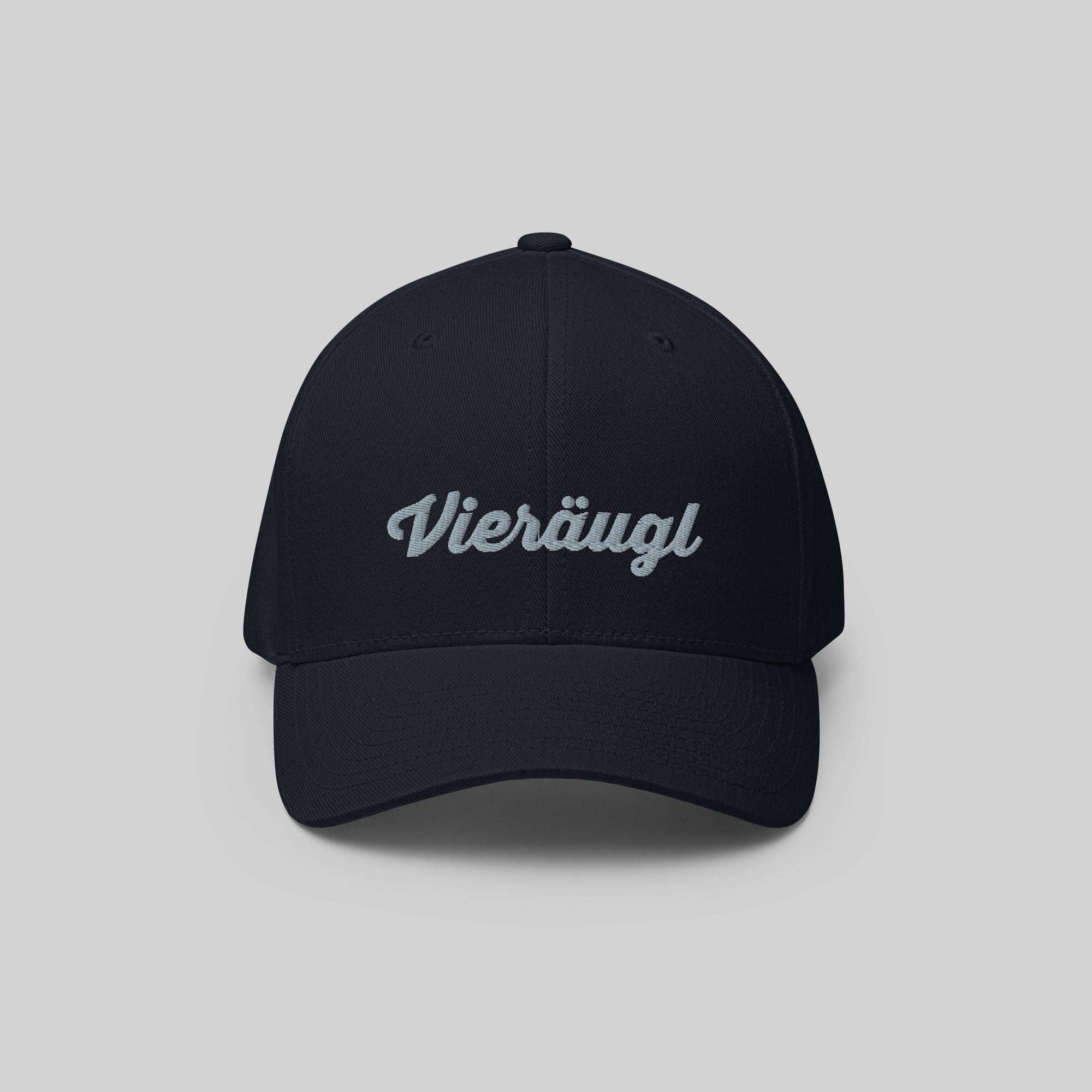 Vieräugl Signature Cap by ZIO in blue, “Vieräugl” - Austrian Black and Tan Hound dog breed -  embroidered.