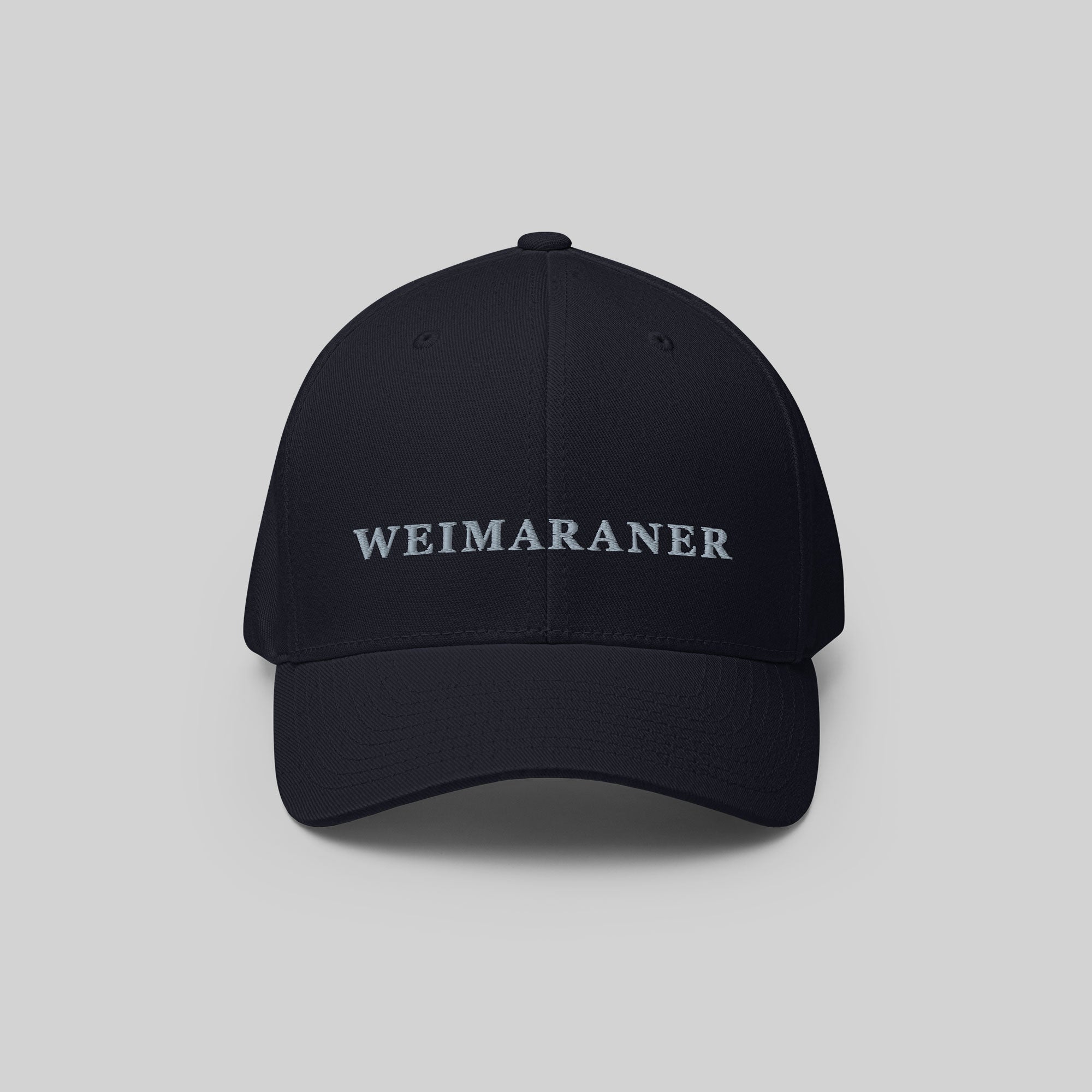Weimaraner Cap by ZIO in blue (dark navy). Dog breed “Weimaraner" embroidered.