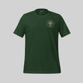 Weimaraner 1896 Hunt T-Shirt, Green, Crew Neck - zio for paws