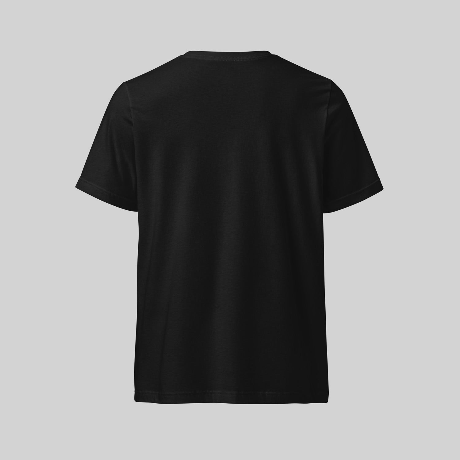 T-Shirt black back