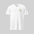 Weimaraner 1896 Hunt T-Shirt White, V-Neck - zio for paws